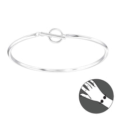 Silver Plain Heavy  Bangle