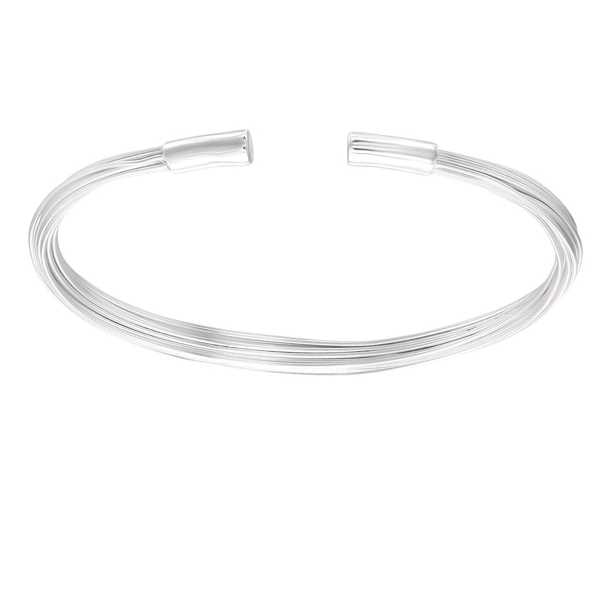 Silver Heavy Bangle for Women