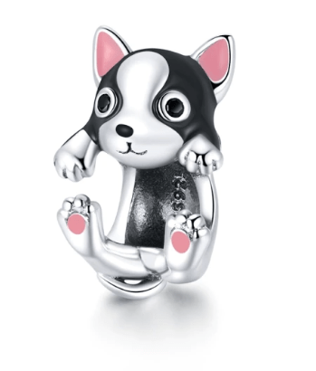 Silver Cat Charm for Bracelets