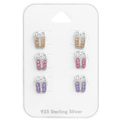  Ballerina Shoes  Earrings Set for Kids 