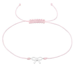 Silver Bow  Bracelet