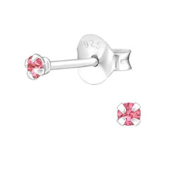 Silver Stud Earrings