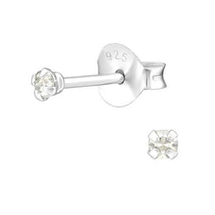 Silver Stud Earrings
