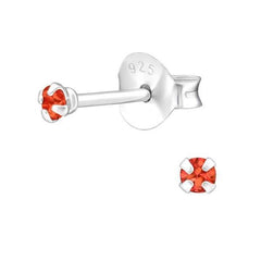 Silver Stud Earrings