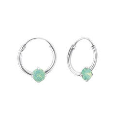 Silver Hoop Earrings For Women