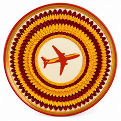 Golden Sun Travel Airplane Wall Plate