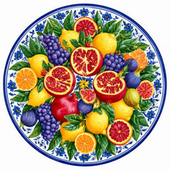 Mediterranean Citrus Harvest Wall Plate