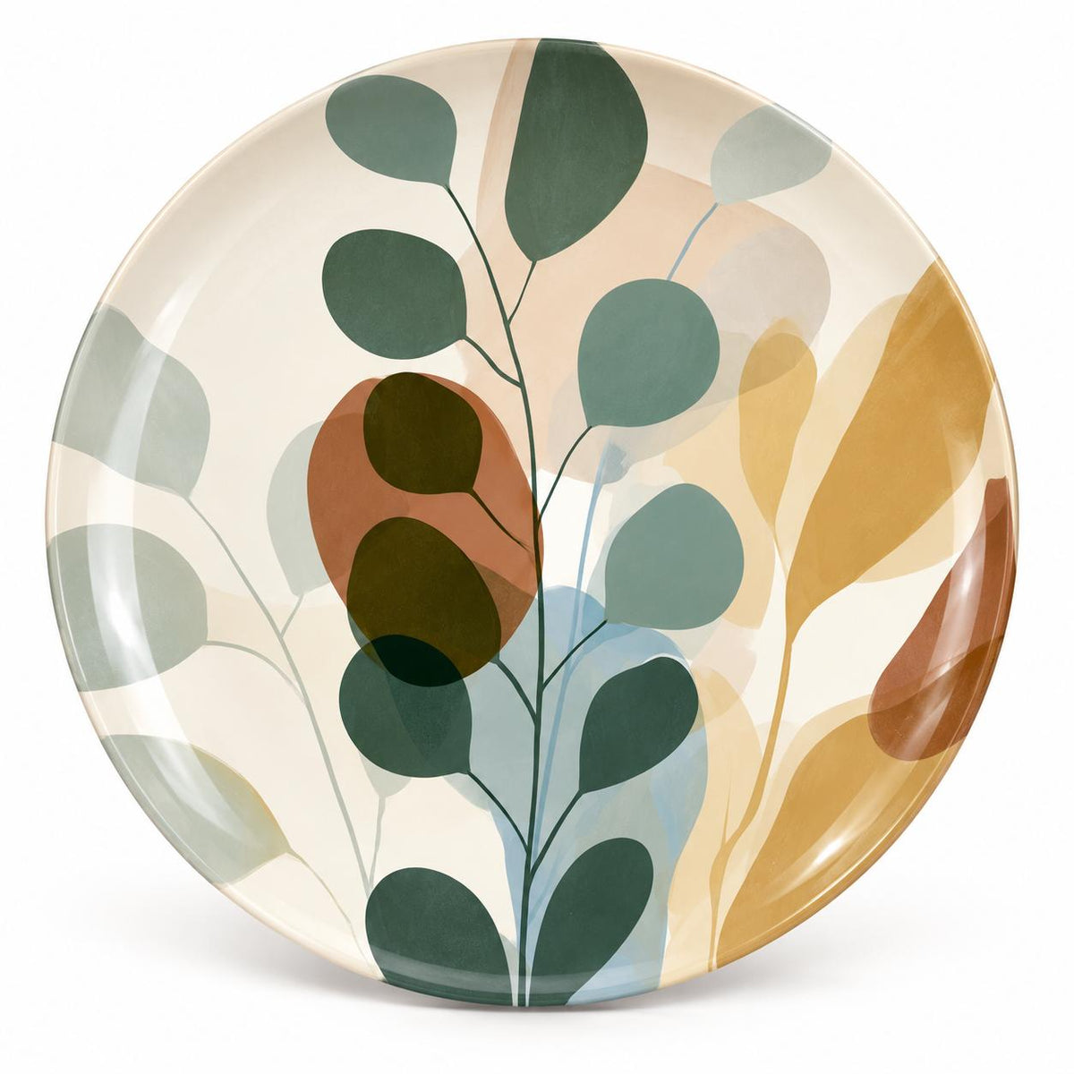 Eucalyptus Leaf Study Decorative Wall Plate