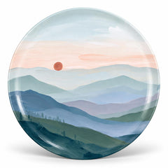 Soft Horizon Landscape Wall Plate