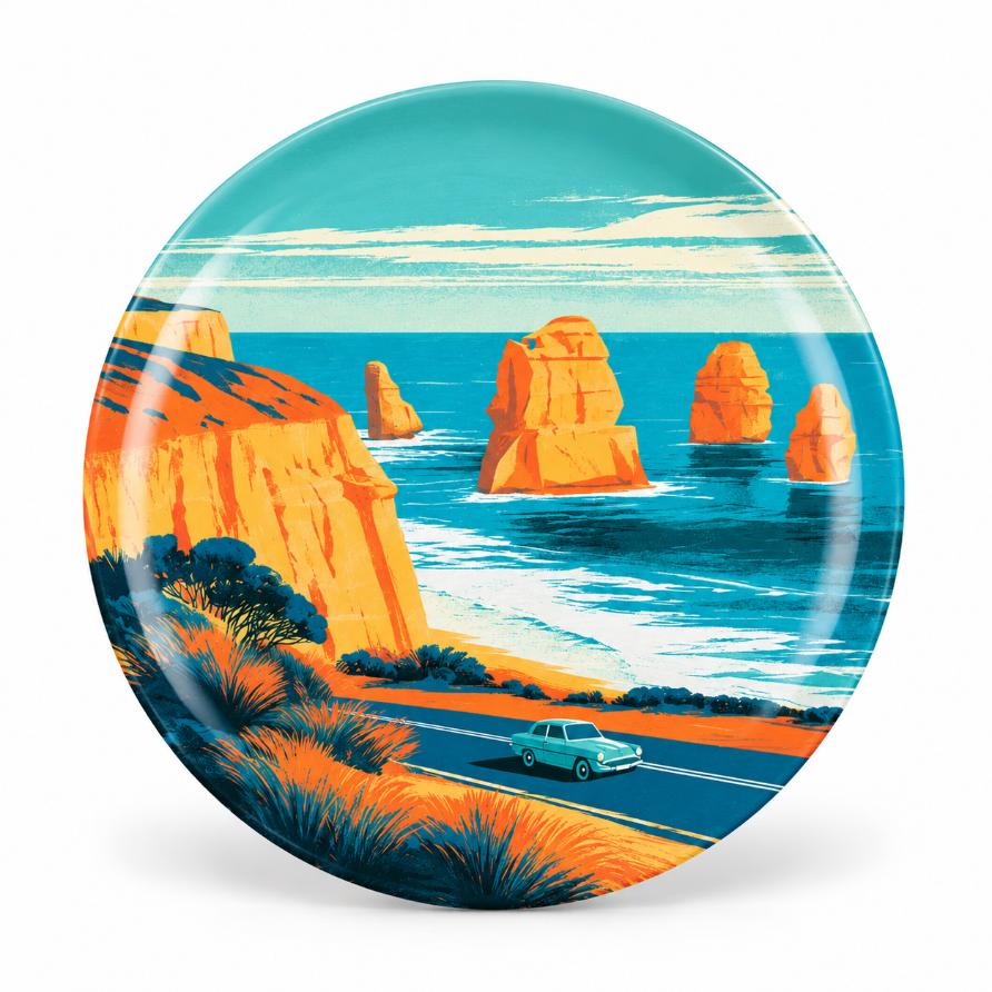 Twelve Apostles Great Ocean Road Wall Plate