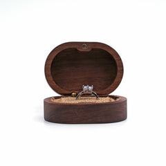 Wooden Wedding Ring Box