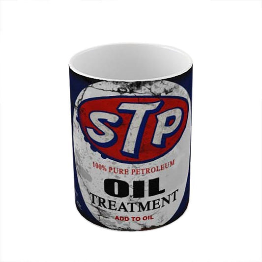 STP Motor Oil Ceramic Coffee Mug