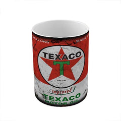Texaco Motor Oil Ceramic Coffee Mug
