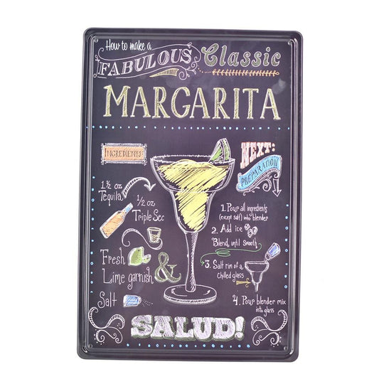 Margarita 3D Embossed Poster