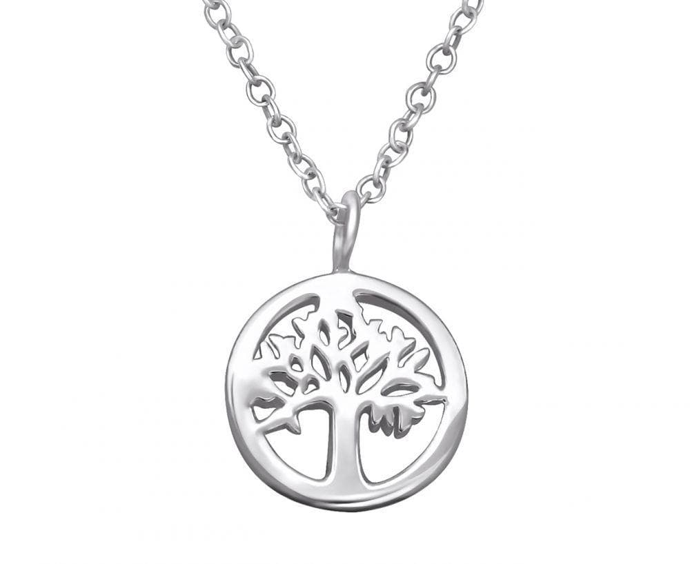 Kids Sterling Silver Tree of Life Pendant