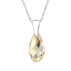 Sterling Silver Teardrop Necklace