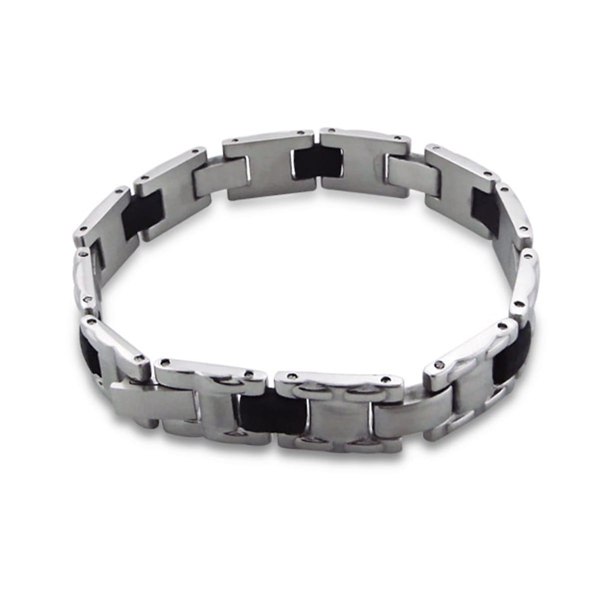 Mens Stainless Steel Bangle Bracelet 20 CM