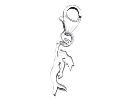 Sterling Silver Mermaid Clip on Charm