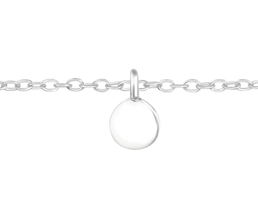 Sterling Silver Round Bracelet