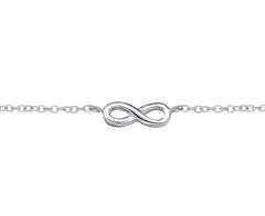 Sterling Silver Infinity Bracelet