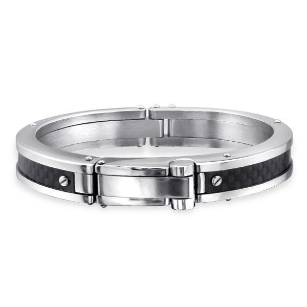 Two Tone Men's 17 CM Steel Bracelet