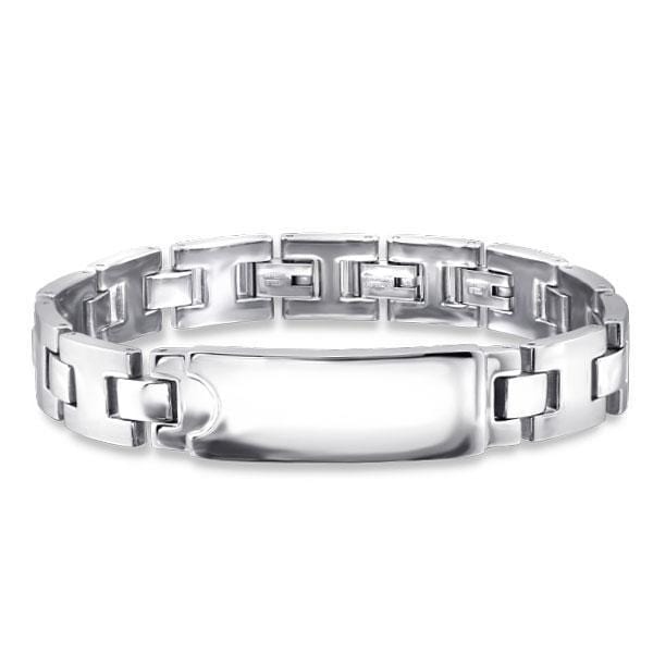 22 CM Stainless Steel Men's Cuff Bracelet