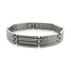 Surgical Steel Men's Link Bracelet 22 CM