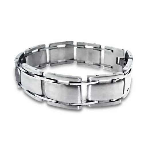 Men's 22 Cm Steel Link Bracelet