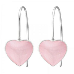 Silver Heart  Earrings