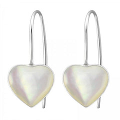 Silver Heart  Earrings
