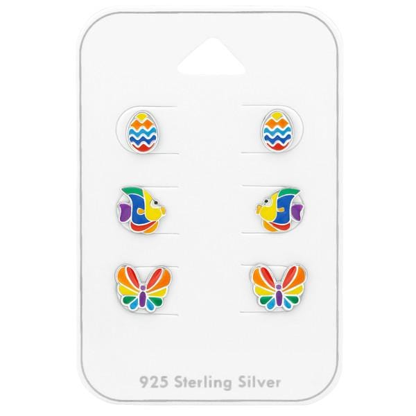  Colorful Earrings Set for Kids