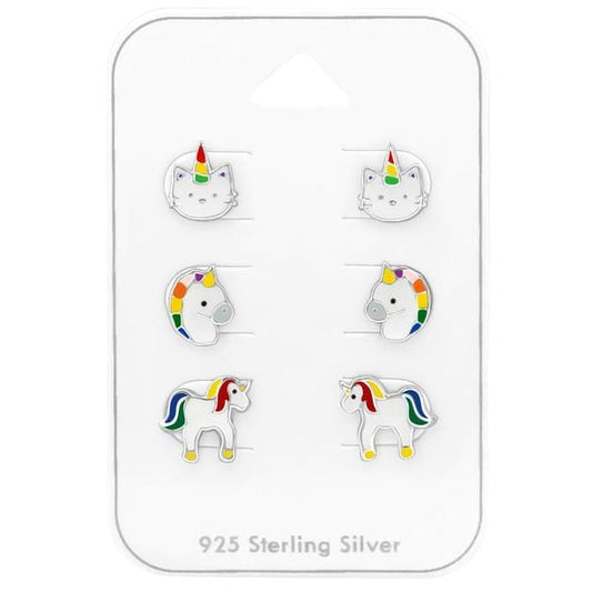 Unicorn Earrings  Set for kids 