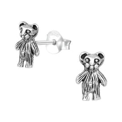 Silver Bear Earrings
