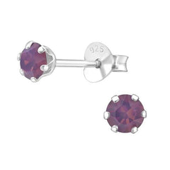 Silver Stud Earrings