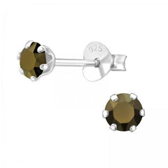 Silver Stud Earrings