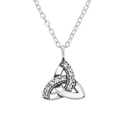 Sterling Silver Knot Celtic Necklace