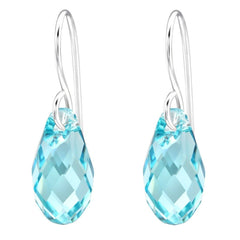 Silver Teardrop Earrings