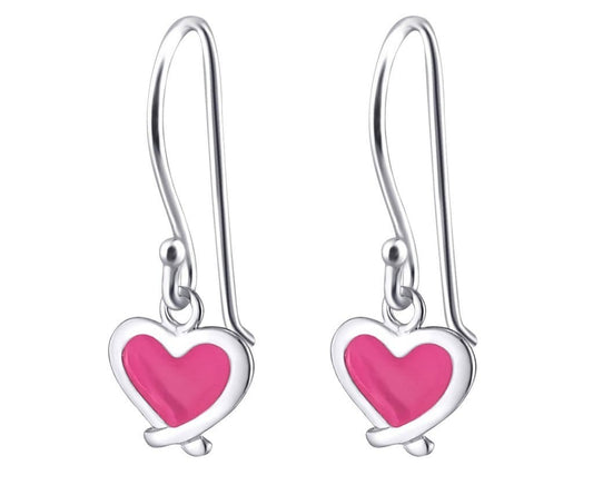 Sterling Silver Heart Earrings