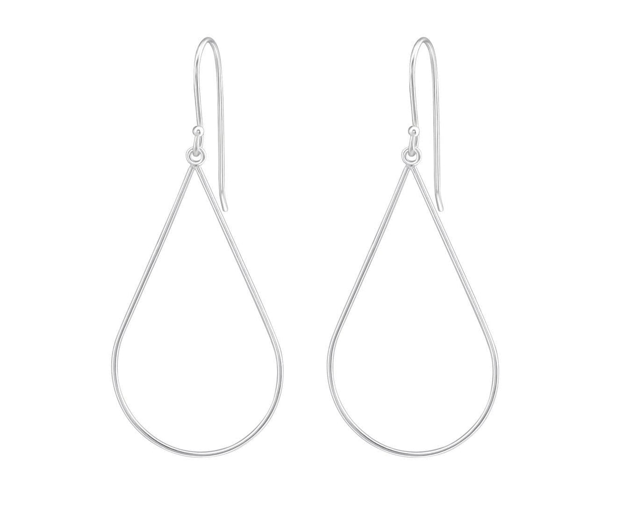 Sterling Silver Teardrop Earrings