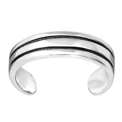 Sterling Silver Double Line Ear Cuff