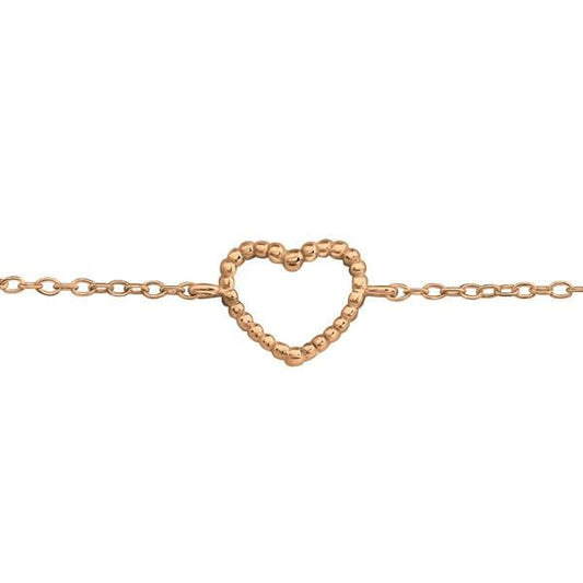 Silver Heart Bracelet