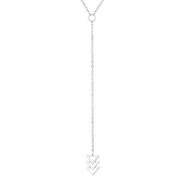 Sterling Silver  Y Necklace