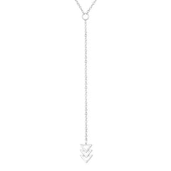 Sterling Silver  Y Necklace