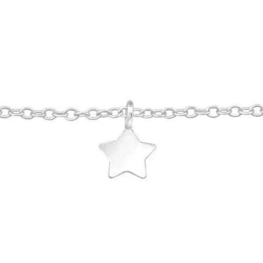 Silver Star Bracelet