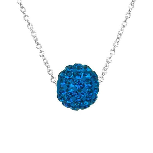 Silver Ball Necklace