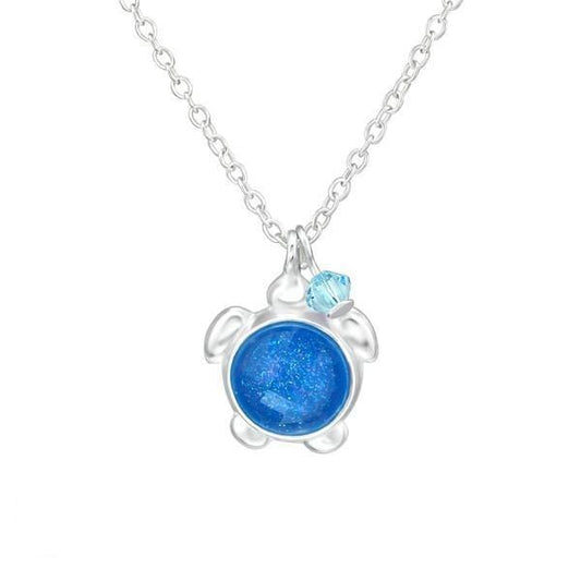 Silver Turtle Necklace
