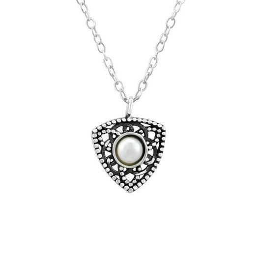 Silver Vintage  Necklace