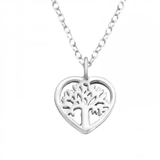 Silver Tree Of Life Necklace