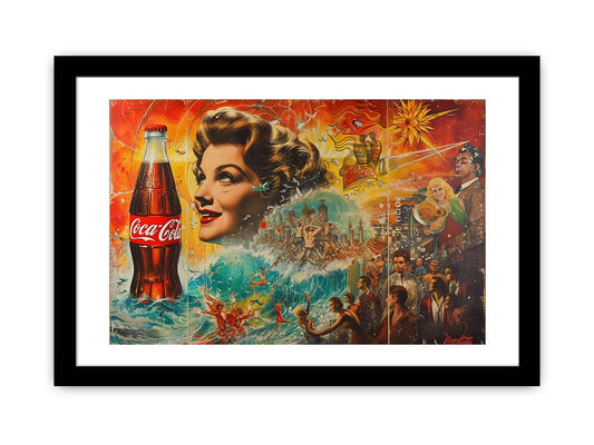Cold Drink Framed Print