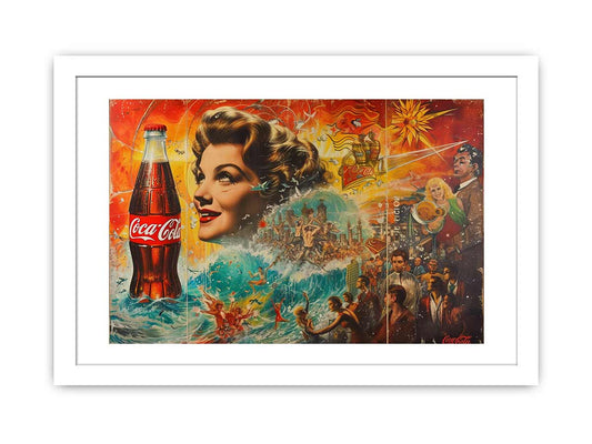 Cold Drink Framed Print